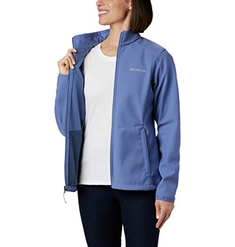 Image of Columbia Women Polyester Short Length Kruser Ridge II Softshell Hiking and Trekking Jacket