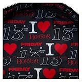 Loungefly Warner Brothers Friday The 13th I Heart Horror Mini Backpack - Image 6