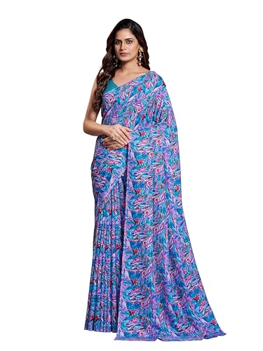 Image of Garden Vareli Art Silk Abstract Printed Saree