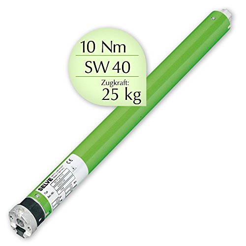 SELVE SEL Plus 1/10, Rolladenmotor mit 10 Nm und 25 kg Zugkraft zum Einbau in Rolladenwellen SW 40, inkl. Wellen-Adapter, inkl. Motorlager, inkl. 2,5 m Anschlusskabel + GRATIS EVEROXX®-Phasenprüfer SELVE SEL Plus 1/10, Rolladenmotor mit 10 Nm und 25 kg Zugkraft zum Einbau in Rolladenwellen SW 40, inkl. Wellen-Adapter, inkl. Motorlager, inkl. 2,5 m Anschlusskabel + GRATIS EVEROXX®-Phasenprüfer