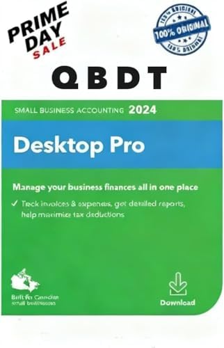 Quick - Books Desktop Pro 2024 | Canadian Version | NO DVD | Life...
