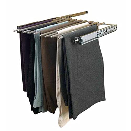Image of Rev-A-Shelf Sliding Pants Rack for Closets, Min Opening Width of 29.75 inch