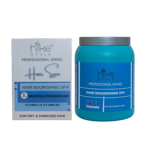 Image of Hike Style Hair Spa Professional Care,CreamBath, Hair Mask (1000 Grams, Hair Nourishing,Smooth,Dry & Damaged)