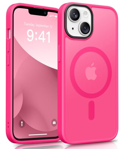 Coque iPhone 14 antichoc et magnétique compatible MagSafe effet mat GONEZ