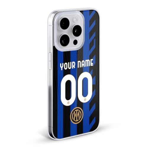 Coque en gel Apple iPhone 12 Pro Max Inter Milan personnalisable kit 2024 2025