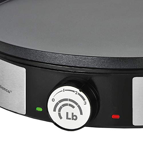 LITTLE BALANCE 8383 Maxi-Crêpes Trio i-200 – Crêpes-Pfanne 3 in 1 – Crêpes-Pfannen, Grillplatte, verstellbarer… – Bild 5