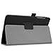 Fintie Folio Case for Samsung Galaxy Tab A 8.0 2018 Model SM-T387, Slim Fit Premium Vegan Leather Stand Cover, Black
