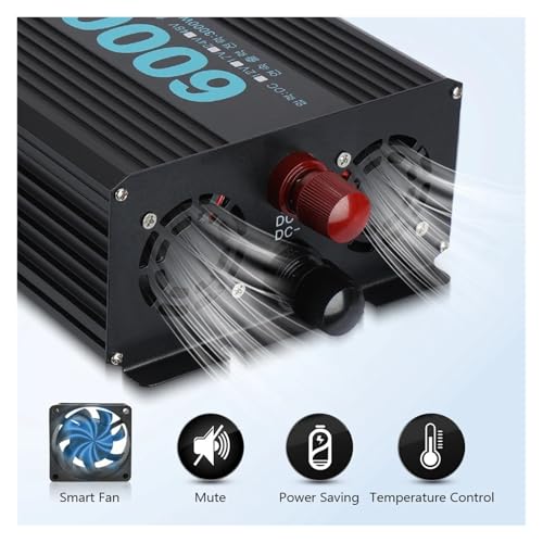 Convertisseur 5000W onde sinusoïdale avec affichage LCD précis - 3