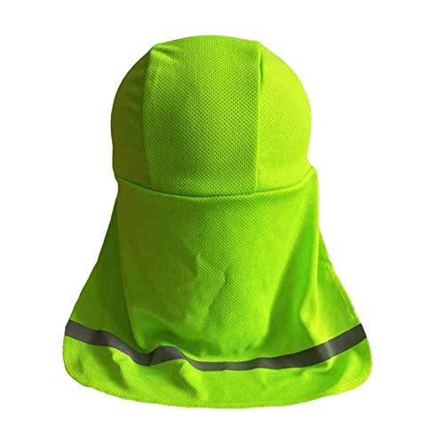 chiwanji Sombrero de Protección solar Absorbe el sudor Protector de cuello Diadema para adultos Actividades al aire libre Senderismo, VERDE