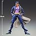 MABAIUDE JJBA Kujo Jotaro Action Figure, 16cm Anime Figure Statue Model, Movable Figure with Accessories, Face Changeable, JJBA Figure Handmade Collectible Gifts