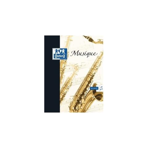 Cahier de Musique Oxford 17x22 Cover