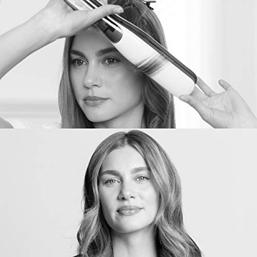 41DmkPZuflL L'Oréal Professionnel 2en1 Lisseur Vapeur Professionnel Lisse/Forme Wavy Steampod, 3.0 Blanc, 1 Unité, 1 g