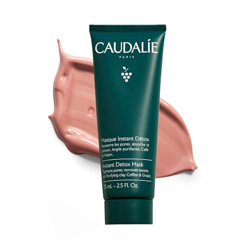 Caudalie Instant Detox Mask, Pore Minimizing Face Mask - 75 mL