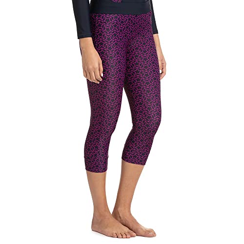 Image of Speedo Women's Endurance 10 Boom Splice Printed Swim Capri