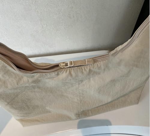 Slouchy Nylon Tote Bag Women Trendy Crossbody Purse Underarm Shoulder Hobo Bags Satchel College Travel Tote Handbag 20254