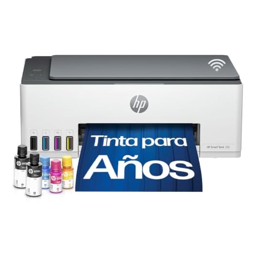 HP Impresora Multifuncional Smart Tank 580, Tinta Continua, Color, Wi-Fi, Dúplex (Doble Cara) Manual, Impresión Desde Smart App, 2 años de Garantía (1F3Y2A)