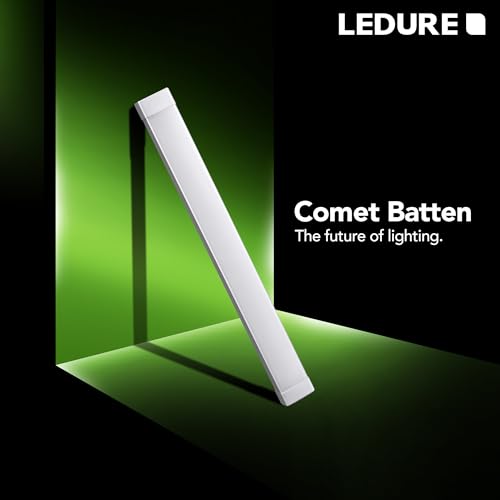 Image of LEDURE Comet 100W LED Batten Light 4 Feet | Pack of 10 | High Brightness 10000 Lumens | Cool Day White 6500K | Wall Ceiling LED Tubelight for Home, Office, Warehouse, Industrial & Commercial Spaces