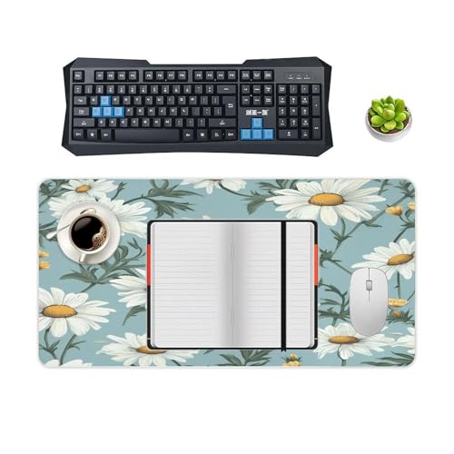 Daisy Desk Pad con Base de Goma Grande miniatura 4