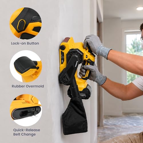 Brushless Cordless 3x18in Sander