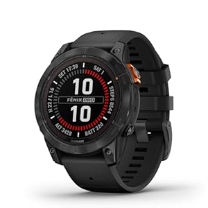 Garmin fēnix 7 PRO SOLAR, 47mm GPS smartwatch, multisport, SOLAR charging, advanced health & training features, touchscreen & Buttons, up to 22 days battery life, Graphite
