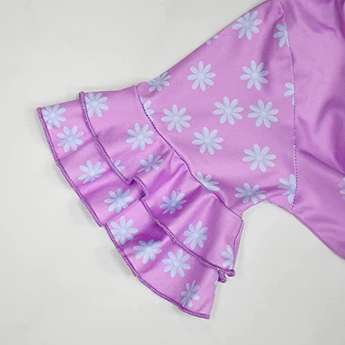 Fantasia de Isabella Luisa Encanto com vestido de bolsa vestido Mirabel Encanto para meninas Artigos