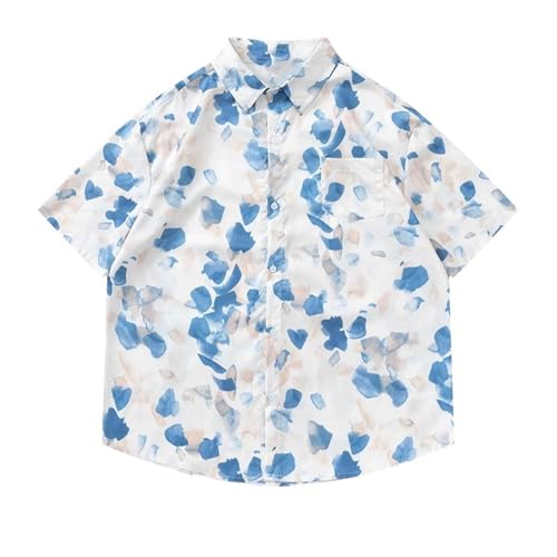 Style hawaïen imprimé contre la chaleur : restez frais en chemise manches courtes