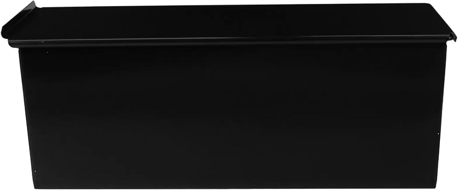 Black Rectangular Non-Stick Loaf Baking Pan with Lid 1000G Capacity for Toast Bread Cake Household Kitchen Baking Supplies