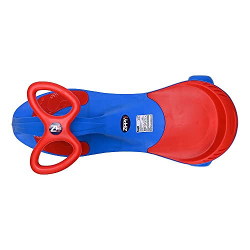 Zippy Toys Carrinho Feito de Plástico e Ferro Na Cor Azul Com Detalhes em Vermelho, Suas Rodas Possu