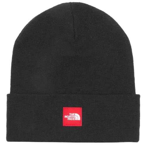 The North Face Unisex Red Box Beanie, TNF Black, One Size