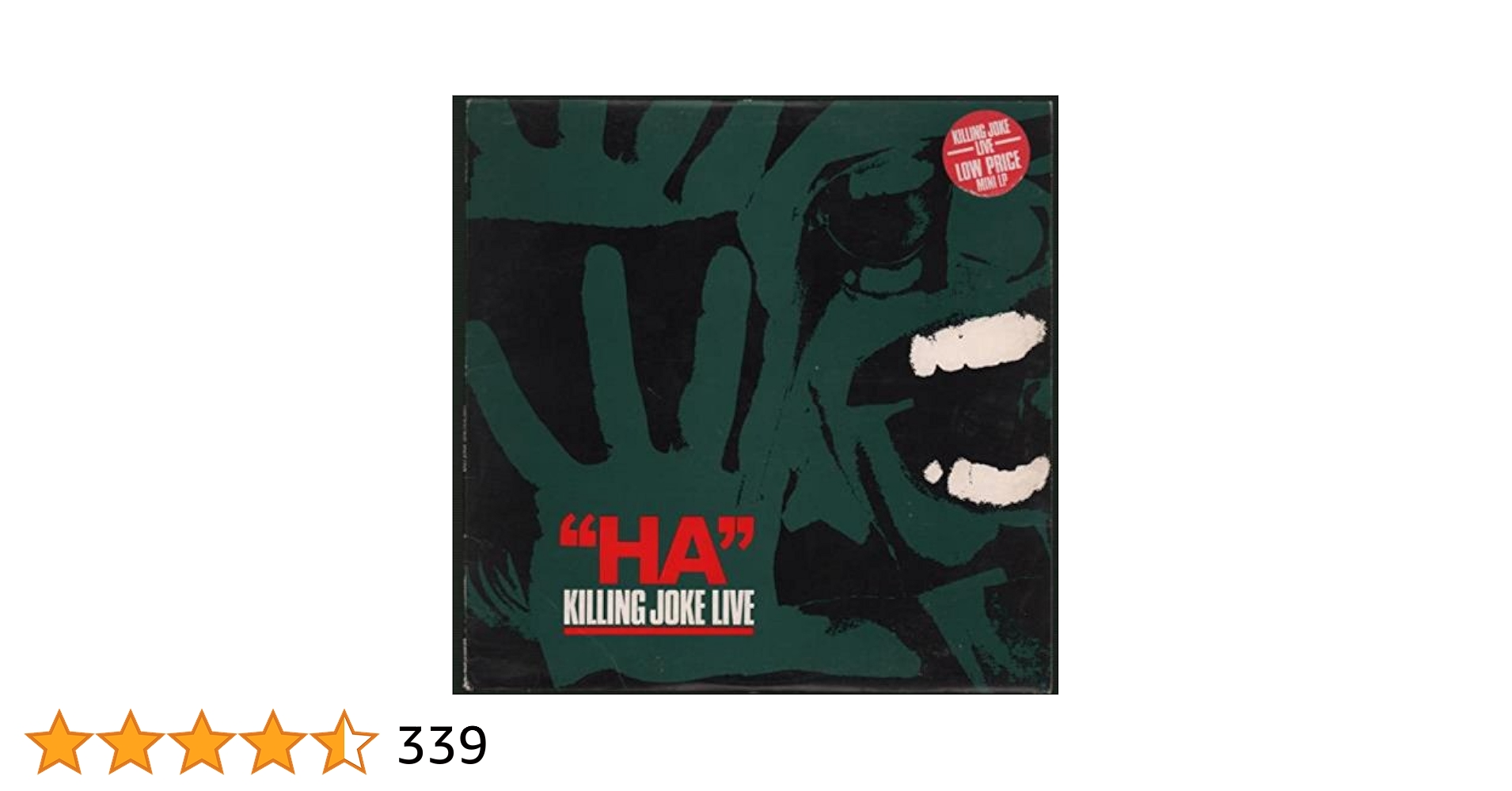 Amazon.co.jp: Ha Killing Joke Live: ミュージック