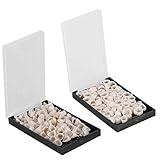 100PCS Provisorische Kronen, vordere Molarkrone, widerstandsfähige Zahnkrone mit verschiedenen Größen(1#)