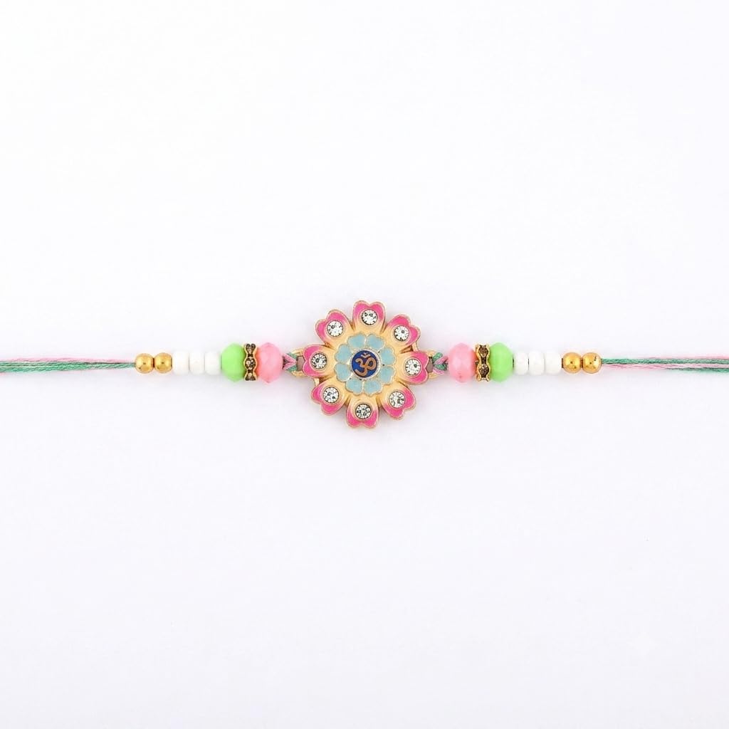 Pastel Mandal Premium Pendant Rakhi