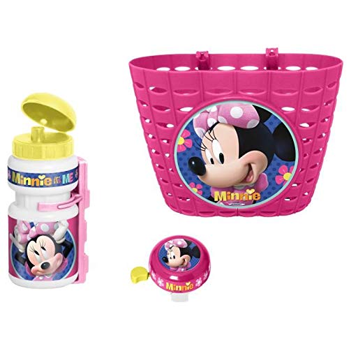 Corbeille + bidon + sonnette Minnie DISNEY et jaune Pour enfant - vue 4