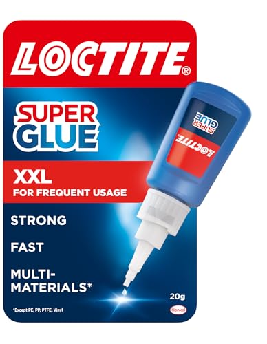 Price comparison product image Loctite Super Glue 20g,  All Purpose Liquid Adhesive for Repairs,  Super Strong Clear Glue for Various Materials,  Superglue for Precise Repairs