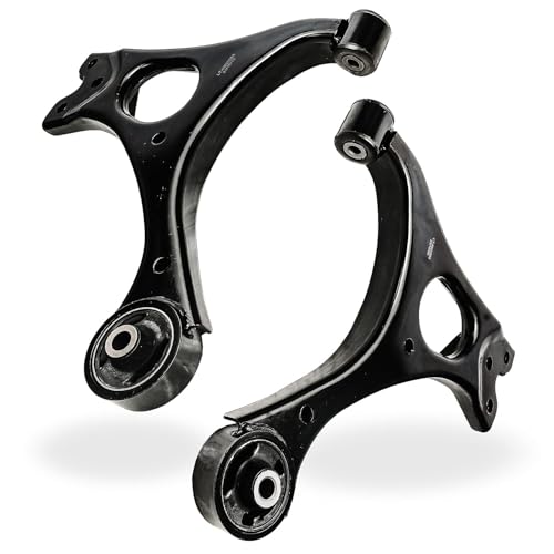Image of Detroit Axle - Front Struts Kit for 2006-2011 Honda Civic 2 Struts with Coil Spring 2 Outer Tie Rods 2 Lower Control Arms 2 Lower Ball Joints 2 Sway Bars 2007 2008 2009 2010 Replacement Suspension Kit