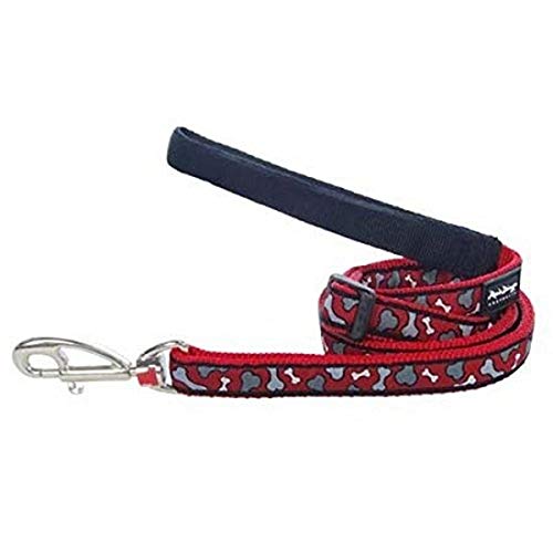 Red Dingo Pet Leash, Bonarama Red, 15mm