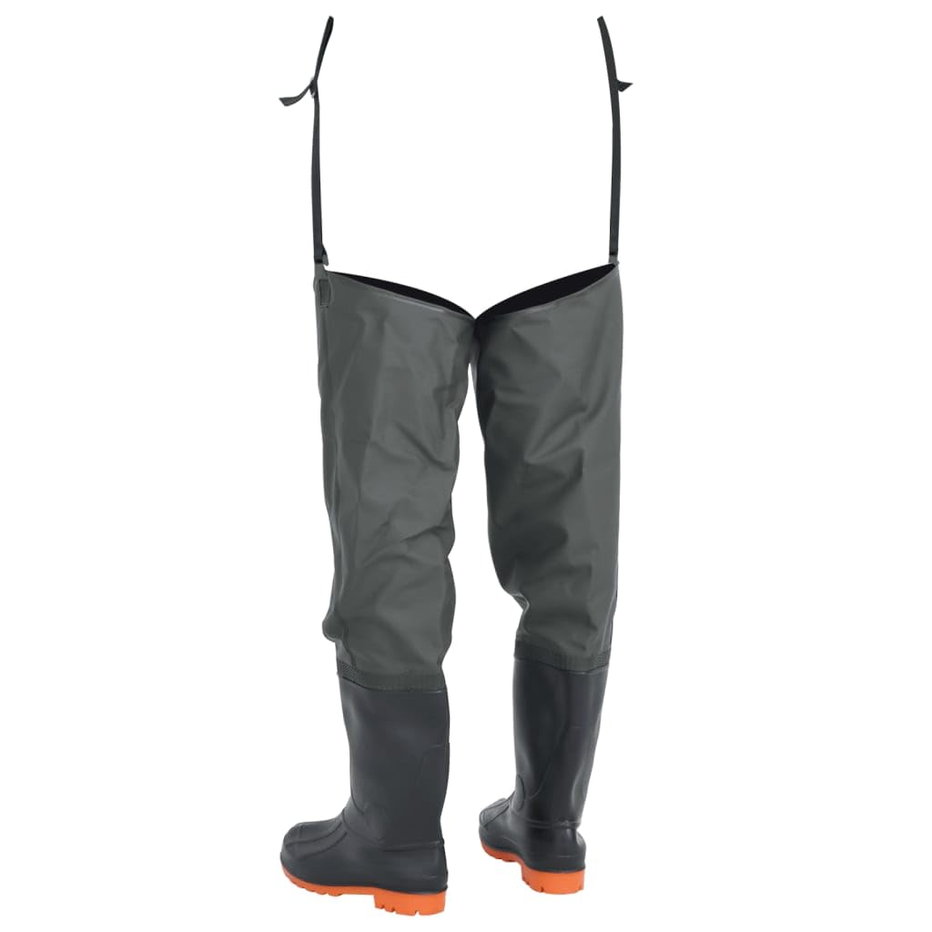 Tomostar Pêche Waders Cuissardes, Cuissardes Pantalon de Pêche Vert foncé Taille 43