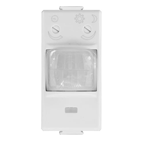 IXTRIMA Sensore di movimento crepuscolare 1 modulo per luci, PIR