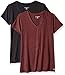 amazon-essentials-2-pack-tech-stretch-short-sleeve-v-neck-t-shirt-athletic-shirts-burgundy-space-dye-black-us-l-eu-l-xl