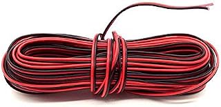 BlueXP 10M 2 Core Black Red Wire Cable 12V 0.5mm Extension Cable Car LED Strip Audio Electronic Internal Wiring Speaker Wire
