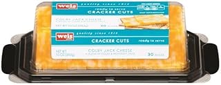 Weis Quality, Cheese Cracker Cuts Colby Jack, 10 Ounce