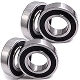 HD Switch (4 Pack) Deck Blade Spindle Bearing Rebuild Kit GX20818 JD8535 GX21510 fits John Deere EZTrak AM137483 AM136733 AM143469 Z225 Z235 Z245 Z255 & More w/ C3 HIGH & Temp Grease Upgrades