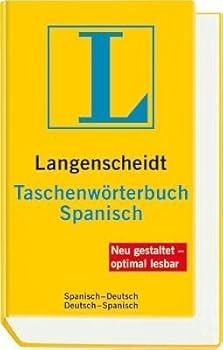 Hardcover Langenscheidts Taschenwø¶rterbuch, Spanisch [German] Book