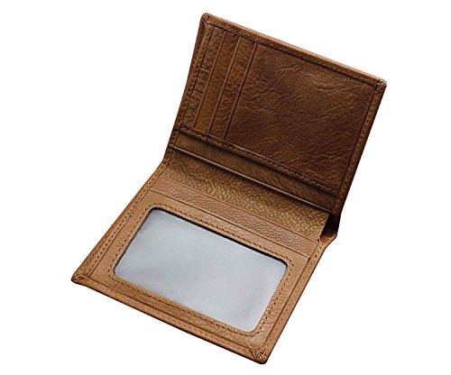 Scorpion Mens Biker Trucker Leather Wallet with Long Anti Theft Chains3