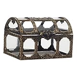 Duiaynke Recipiente creativo hueco para caramelos, elegante y generoso contenedor de caramelos, decoración de baby shower o centro de mesa (multicolor, 9 x 6,3 x 6 cm, bronce)