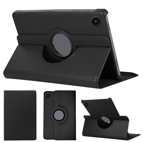SWEIMEN Hülle Kompatibel mit Samsung Galaxy Tab A9 Plus (SM-X210/X215/X216) 11 Zoll, PU Lederhülle 360° Drehbar Multi-Winkel Schutz Ständer Schutzhülle