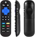 Universal Remote Control for Xbox One, Xbox One S & Xbox One X,Standard IR Remote Control with 7 More Learning Keys to Control TV, Soundbar Receiver All in one (Black)