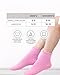 Pembrook Frill Knit Diabetic Socks for Women & Men with Bamboo Viscose - 6 Pairs | Teal, Yellow, Pink, Green, Light Pink, Purple | Non Binding, Loose Top, Smooth Toe Seams | Womens Grn/Yllw-6P