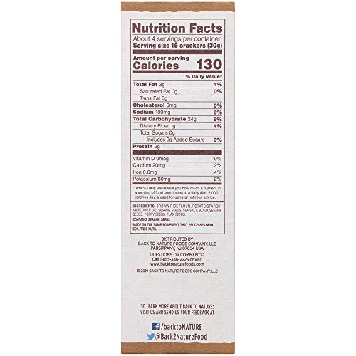 Back To Nature 1000022830 Gluten Free Crackers thumb #9