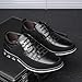 Fashion Style Men's Breathable Comfortable Business Lace Up Leisure Solid Color Leather Shoes All Shoes for Men (Black, 11)